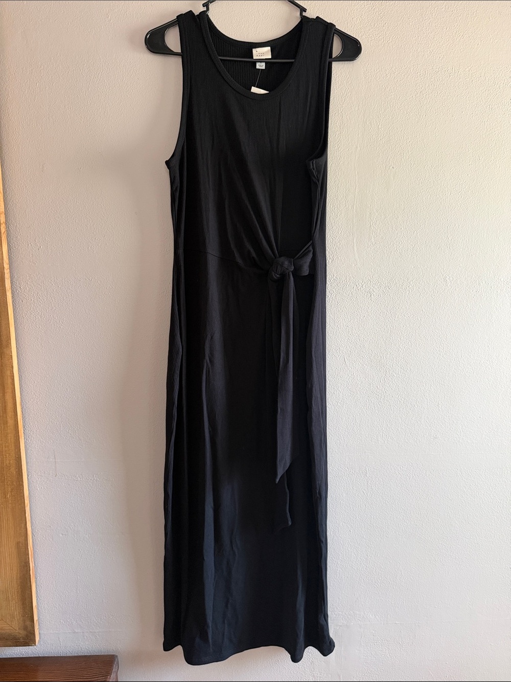 A New Day black maxi with tie size medium